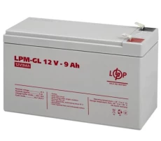 Батарея для ИБП 12В 9Ач LogicPower, LPM-GL12-9AH, AGM гелевый, 151x65x100 (6563)