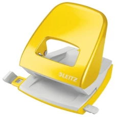 Дырокол Leitz New NeXXt WOW, желтый металлик, до 30 листов, металл (5008-10-16)