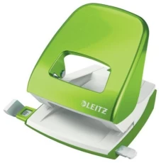 Дырокол Leitz New NeXXt WOW, зеленый металлик, до 30 листов, металл (5008-10-54)