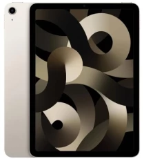 Планшет 10.9 Apple iPad Air 5 (A2588), Starlight, 64Gb (MM9F3RK A)