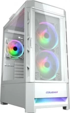 Корпус Cougar Duoface RGB White, без БЖ, ATX