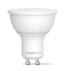 Лампа світлодіодна GU10, 6 Вт, 3000K, MR16, Videx, 540 Лм, 220V (VL-MR16e-06103)