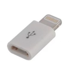 Переходник Lightning (M) - microUSB (F), White, Lapara