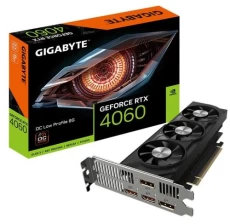 Видеокарта GeForce RTX 4060, Gigabyte, Low Profile OC, 8Gb GDDR6 (GV-N4060OC-8GL)