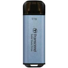 Зовнішній накопичувач SSD, 1Tb, Transcend ESD300, Sky Blue (TS1TESD300C)