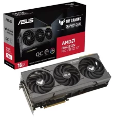 Відеокарта Radeon RX 7800 XT, Asus, TUF GAMING OC, 16Gb GDDR6 (TUF-RX7800XT-O16G-GAMING)