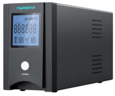 Источник бесперебойного питания Marsriva MR-UF600P-H Black, 600VA, 360 Вт