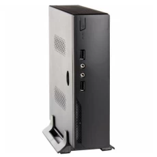 Корпус Casecom M300-2U2, Black, внешний БП 60 Вт