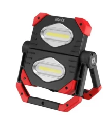 Прожектор LED, Ronix RH-4277, Black/Red, 2x10 Вт