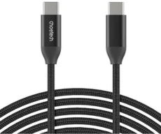 Кабель Type-C - Type-C, Choetech, Black, 2 м, 240 Вт, 50V/5A (XCC-1036)