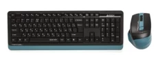 Комплект бездротовий A4Tech Fstyler FGS1035Q Navy Blue, радіус дії до 15 м