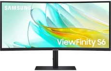 Монитор изогнутый 34" Samsung ViewFinity S6, Black (LS34C650UAIXCI)