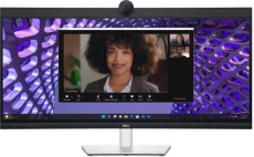 Монітор 34" Dell P3424WEB, Black/White (210-BFOB)