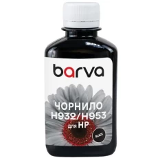 Чорнило Barva HP №903/907/912/917/932/934/936/937/938/940/950, Black, 180 мл, пігментне (H932-720)