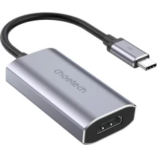 Адаптер USB 3.1 Type-C (M) - HDMI (F), Choetech, Black, 11 см, 8K 60 Гц (HUB-H16-GY)