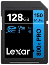 Карта памяти SDXC, 128Gb, Lexar High-Performance 800x PRO (LSD0800P128G-BNNNG)
