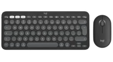 Комплект беспроводной Logitech Pebble 2 Combo for Mac, Graphite (920-012244)