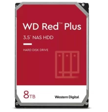 Жесткий диск 3.5" 8Tb Western Digital Red Plus, SATA3, 256 Мб, 5640 об/мин (WD80EFPX)