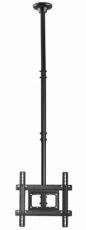 Потолочное крепление для ТВ 32-70", Gembird, Black, наклонно-поворотное (CM-70ST-01)