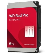 Жорсткий диск 3.5" 6Tb Western Digital Red Pro, SATA3, 256 Мб, 7200 об/хв (WD6005FFBX)
