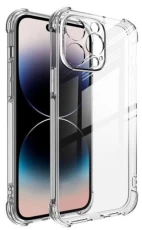 Бампер для Apple iPhone 15 Pro Max, BeCover Anti-Shock, Transparent
