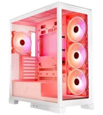 Корпус Modecom Volcano Space Apex ARGB, White