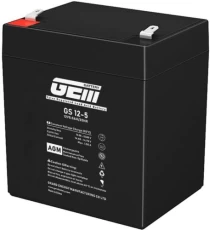 Акумуляторна батарея GEM Battery, 12V, 5 Агод, AGM, M6 (GS 12-5)