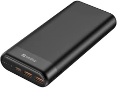 Універсальна мобільна батарея 20000 mAh, Sandberg, Black, 65 Вт (420-62)