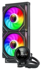 Система рідинного охолодження GameMax IceBurg 240 Digital, Black