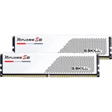 Память 16Gb x 2 (32Gb Kit) DDR5, 6000 MHz, G.Skill Ripjaws S5, White (F5-6000J3648D16GX2-RS5W)