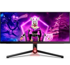 Монітор 34" AOC AG344UXM, Black/Red