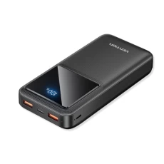 Універсальна мобільна батарея 20000 mAh, Vention, Black, 22.5 Вт (FHLB0)