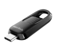 Флеш накопитель USB 512Gb SanDisk Ultra Slider, Black, Type-C 3.2 Gen 1 (SDCZ480-512G-G46)