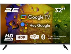 Телевізор 32" 2E 32A07KH, Black