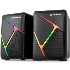 Колонки 2.0 REAL-EL S-75 Black