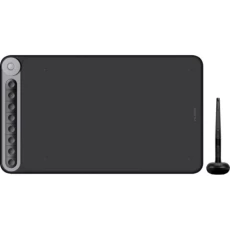 Графічний планшет Huion Inspiroy Dial Q620M + рукавичка, Black/Grey