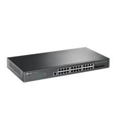 Коммутатор TP-Link TL-SG3428X-UPS, 24 LAN 10/100/1000Mb/s