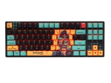 Клавіатура A4Tech AT87 (RENEGADE) Black/Yellow/Blue