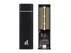 Карман внешний 1stCharger, Black, M.2, Type-C 3.2 Gen2