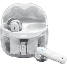 Навушники бездротові JBL Tune Flex 2, Ghost White, Bluetooth (JBLTFLEX2GWHT)