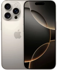 Смартфон Apple iPhone 16 Pro (A3293), Natural Titanium, 128Gb (MYNG3SX/A)