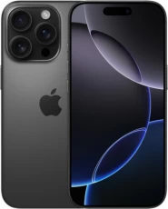 Смартфон Apple iPhone 16 Pro (A3293), Black Titanium, 128Gb (MYND3SX/A)