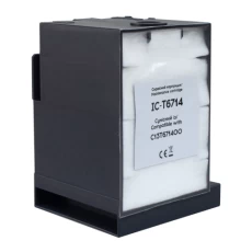 Ємність для відпрацьованого чорнила Epson, Barva, з чіпом (C13T671400 / IC-T6714)