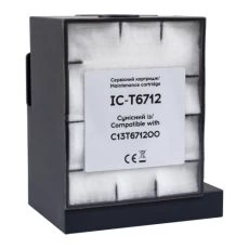 Ємність для відпрацьованого чорнила Epson, Barva, з чіпом (C13T671200 / IC-T6712)