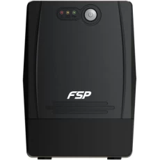 ДБЖ FSP Fortron FP1000, 1000ВА/600Вт, Line-Int, IEC*4, USB, AVR, Black (PPF6000615)