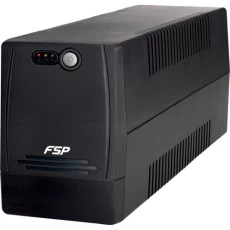 ДБЖ FSP Fortron FP1000, 1000ВА/600Вт, Line-Int, 4*Schuko, AVR, Black (PPF6000601)