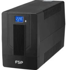 ДБЖ FSP iFP-2000, 2000ВА/1200Вт, LCD, Schuko*4. 230V/50Hz ,w/o RJ45,w/ USB, Black, 12V/9Ah*2, CIS (P