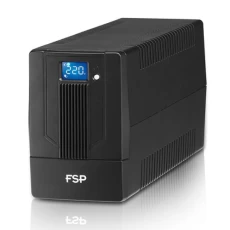 ДБЖ FSP iFP-1500, 1500ВА/900Вт, LCD, Schuko*4. 230V/50Hz ,w/o RJ45,w/ USB, Black, 12V/9Ah*2, CIS (PP