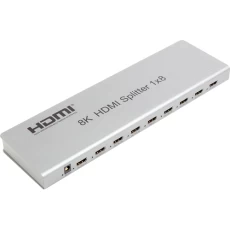 Сплиттер HDMI 1x8, версия 1.4, 8K, 4320Р, PowerPlant (CA914678)