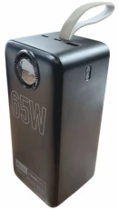 Універсальна мобільна батарея 50000 mAh, Aspor A375, Notebook Series PD65W (5V-20V), Black